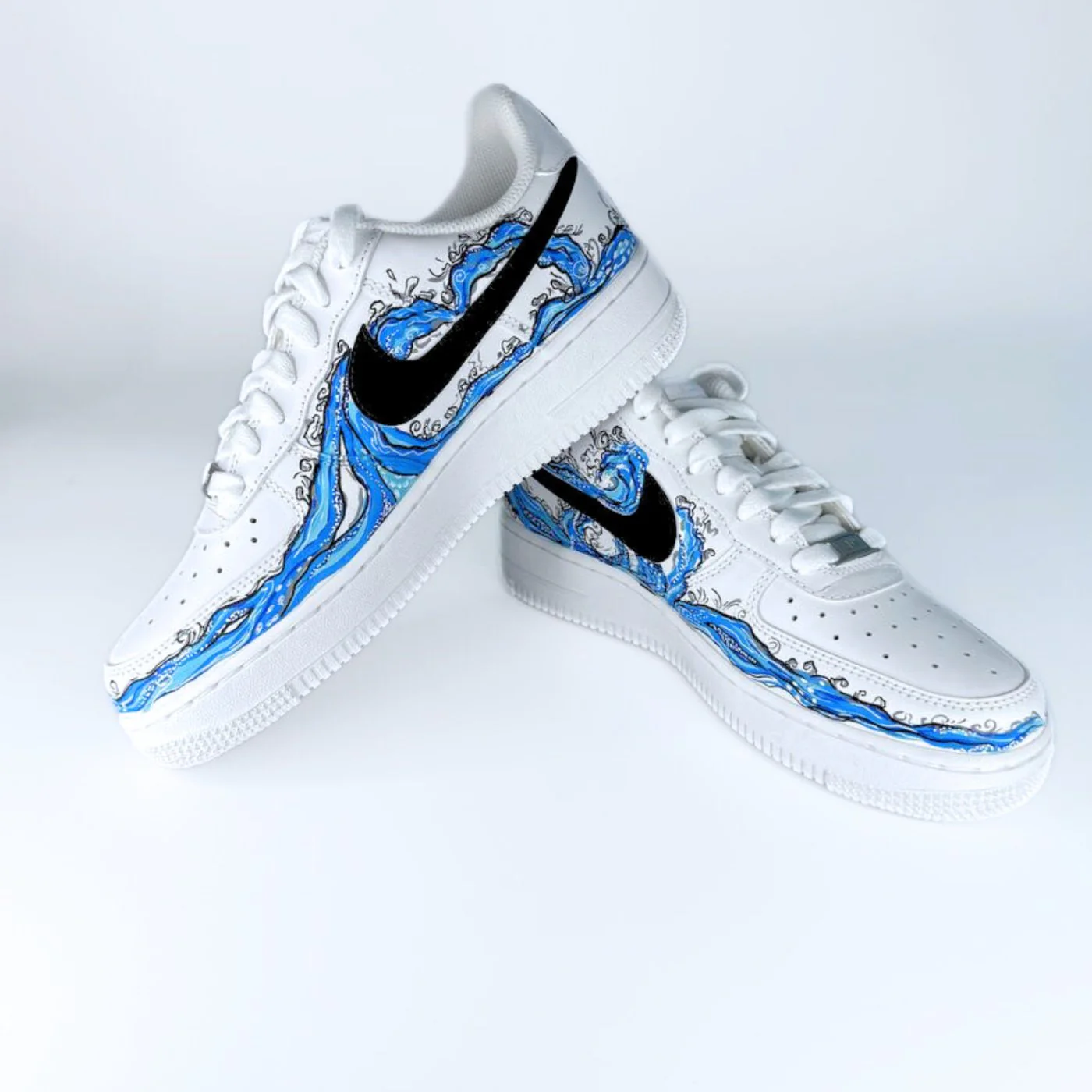 'Anime Wave' Air Force 1 - Image 3