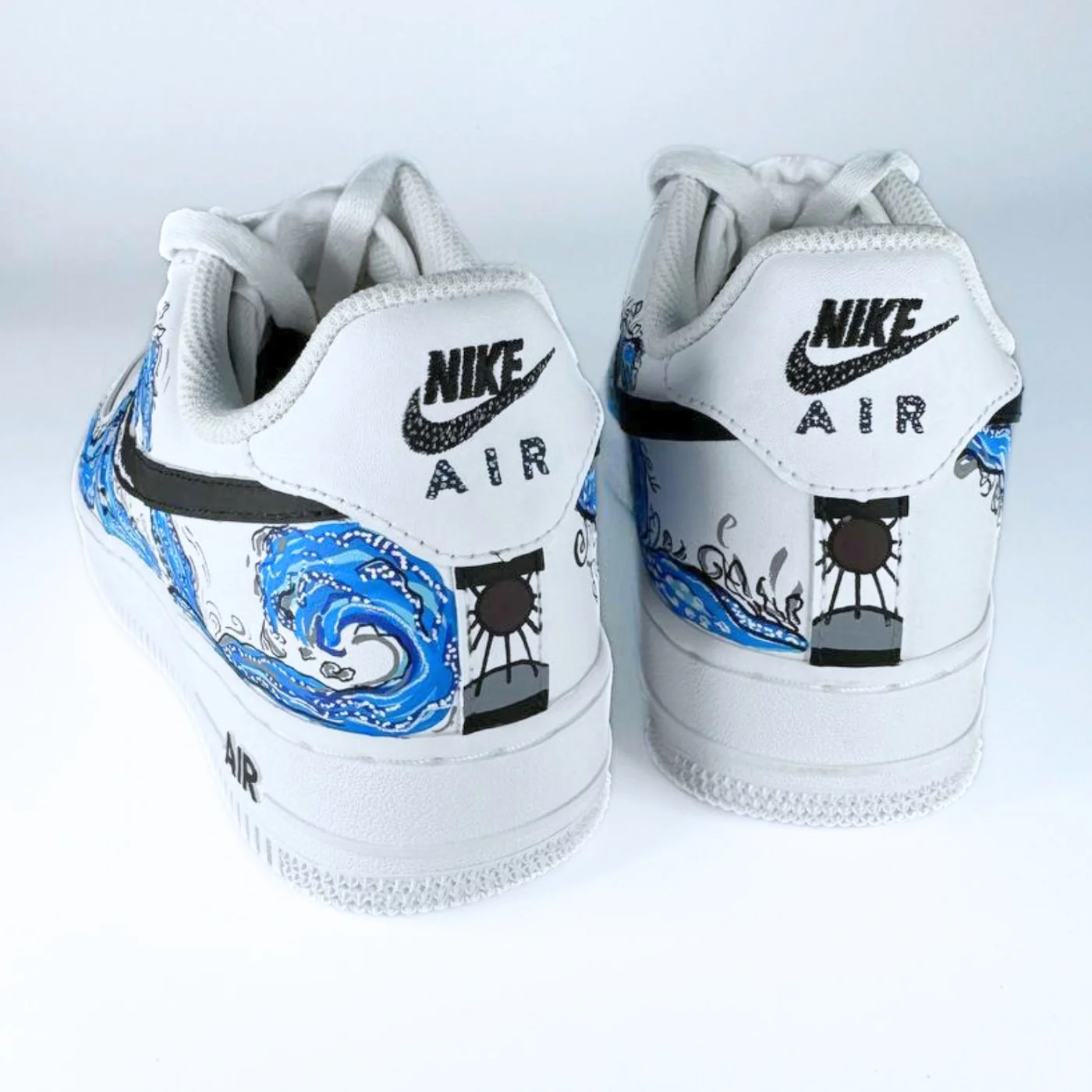 'Anime Wave' Air Force 1 - Image 4
