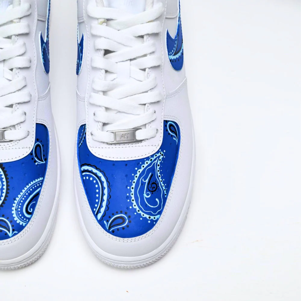 Blue Bandana Air Force 1 - Image 4