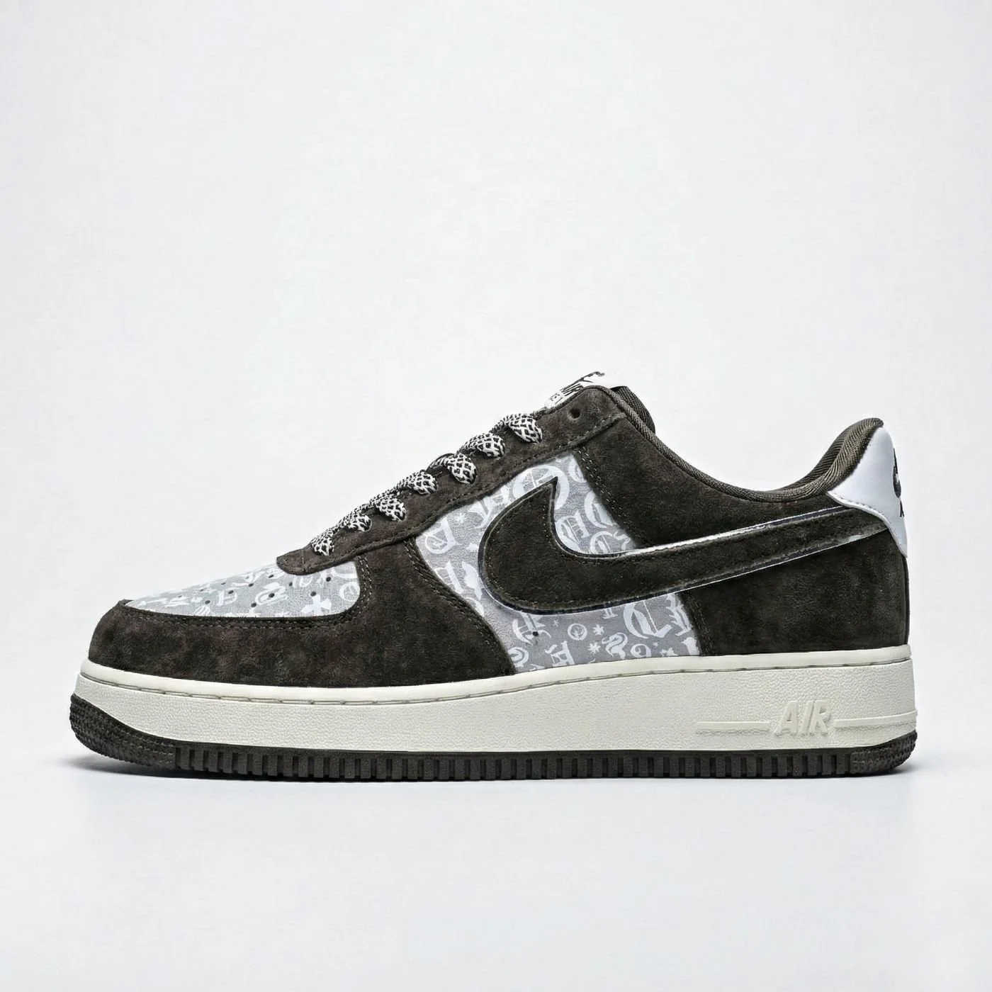 Chrome Hearts Suede Air Force 1 - Image 4