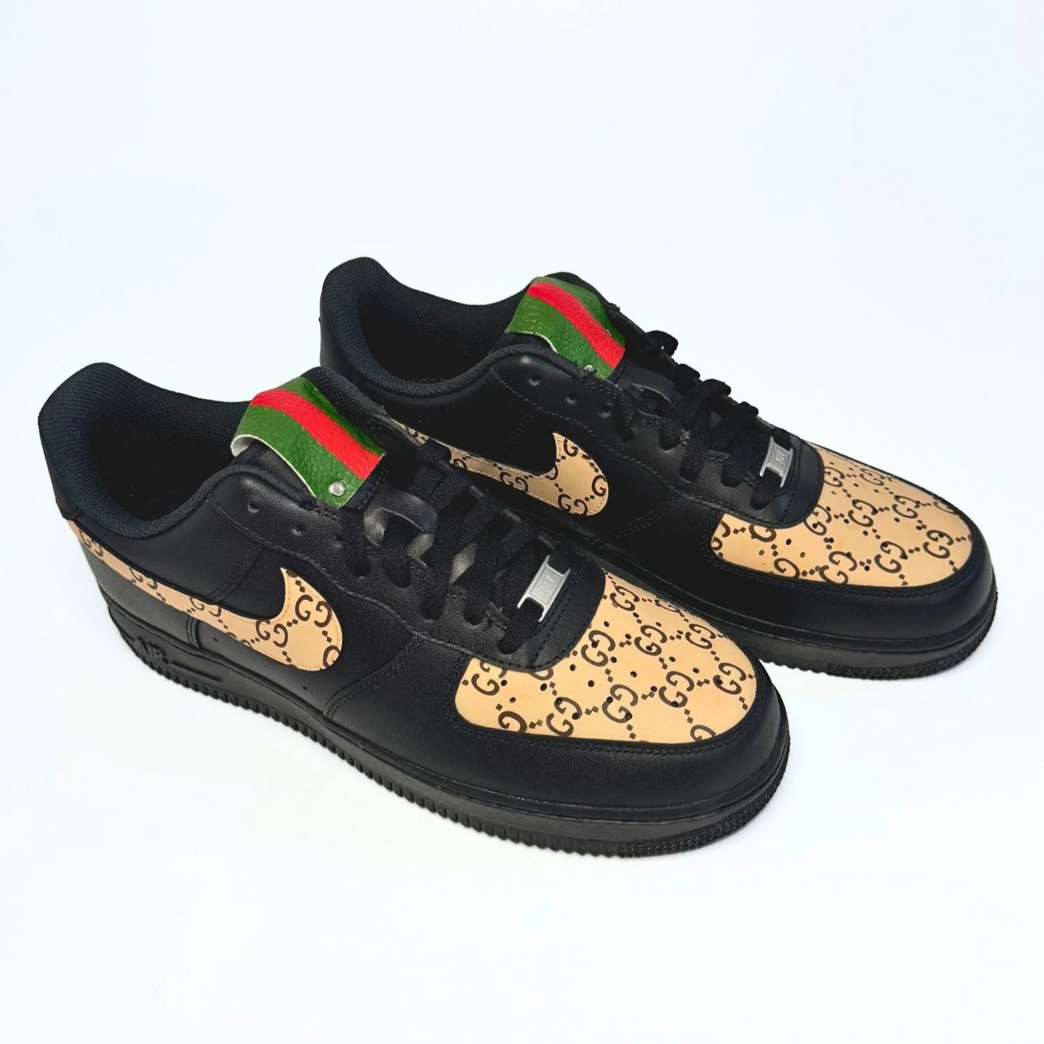 Classic GG Black Air Force 1 - Image 3