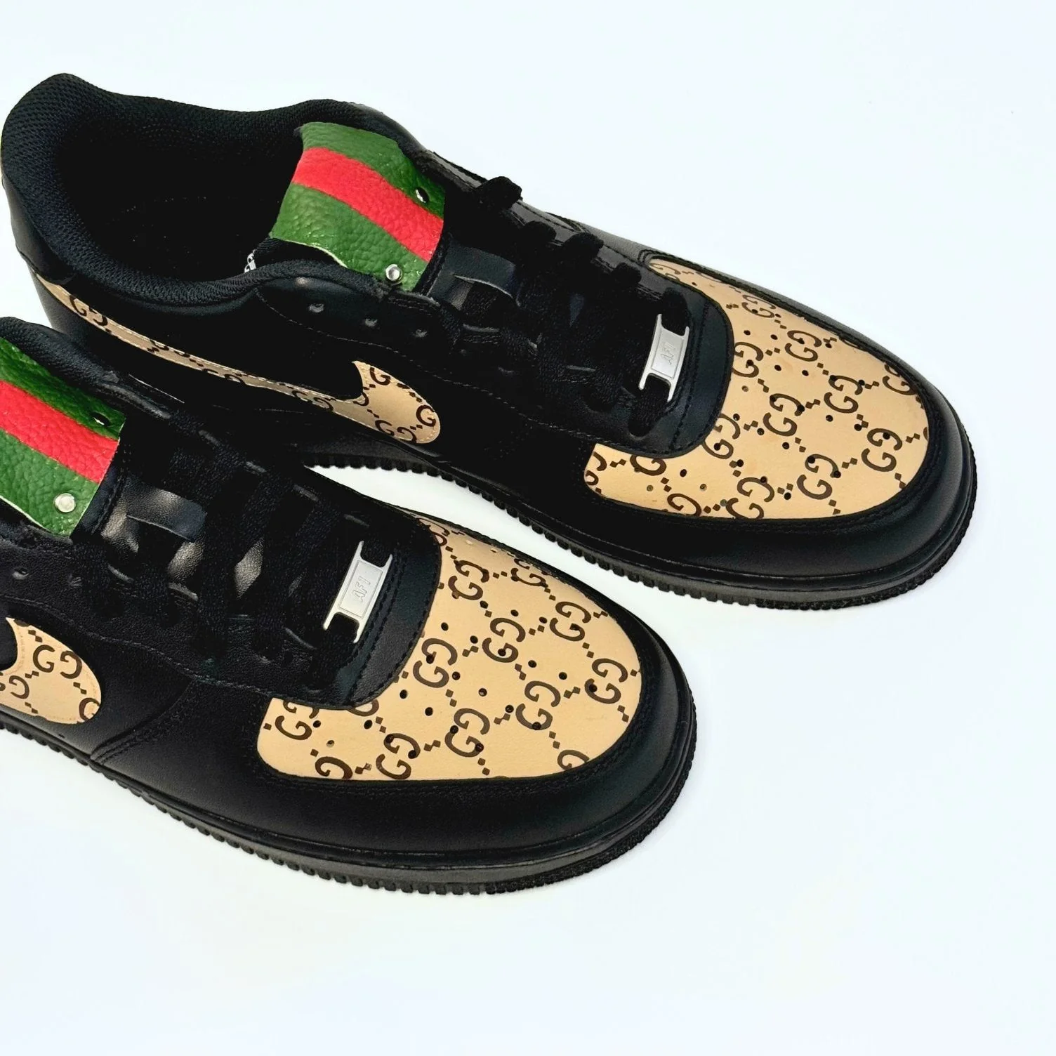 Classic GG Black Air Force 1 - Image 4