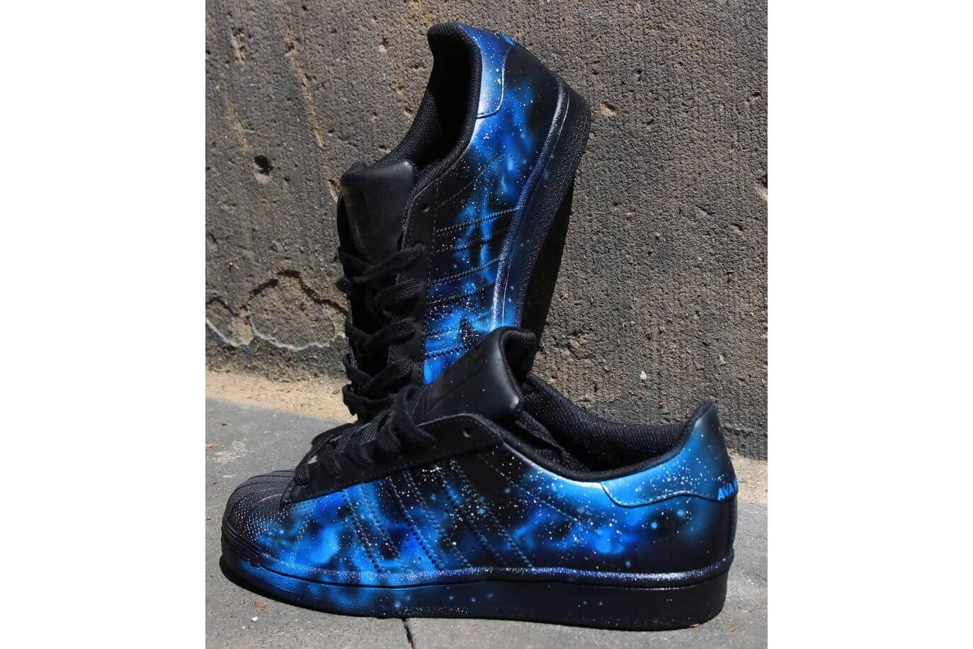 'Dark Galaxy' Adidas Superstar - Image 3