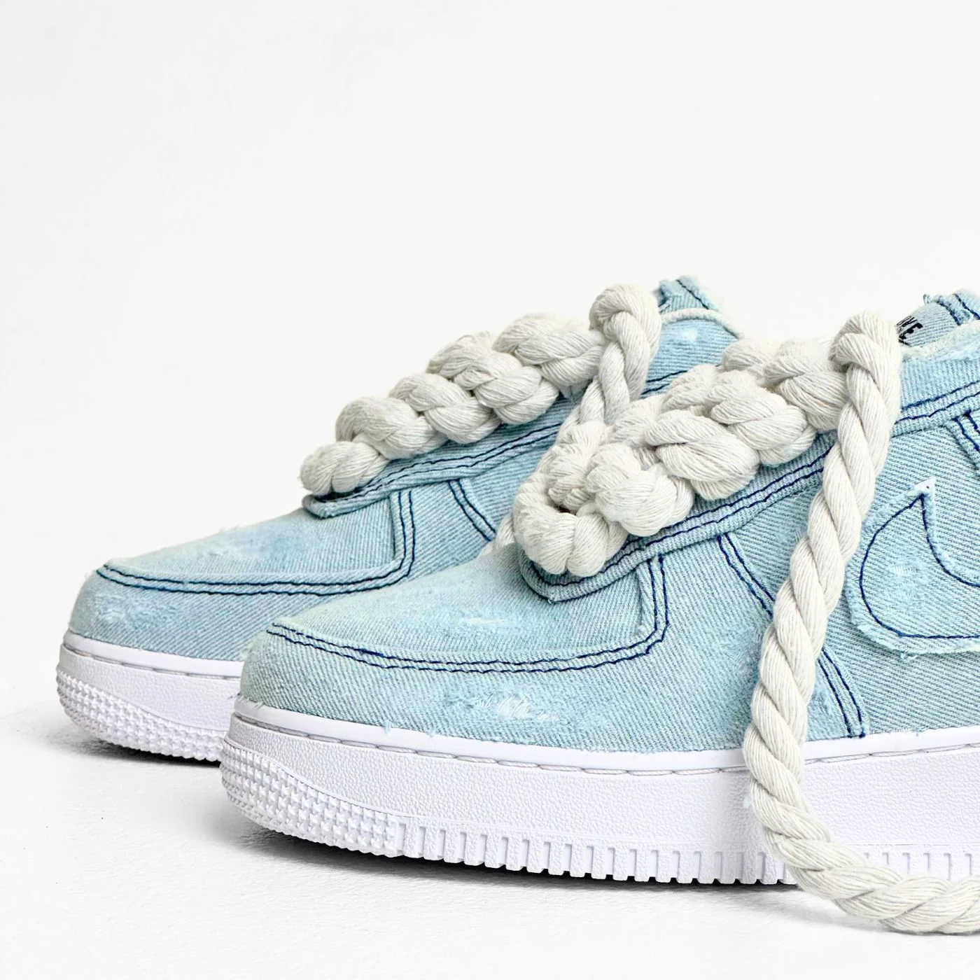 Denim Ropes Air Force 1 - Image 4