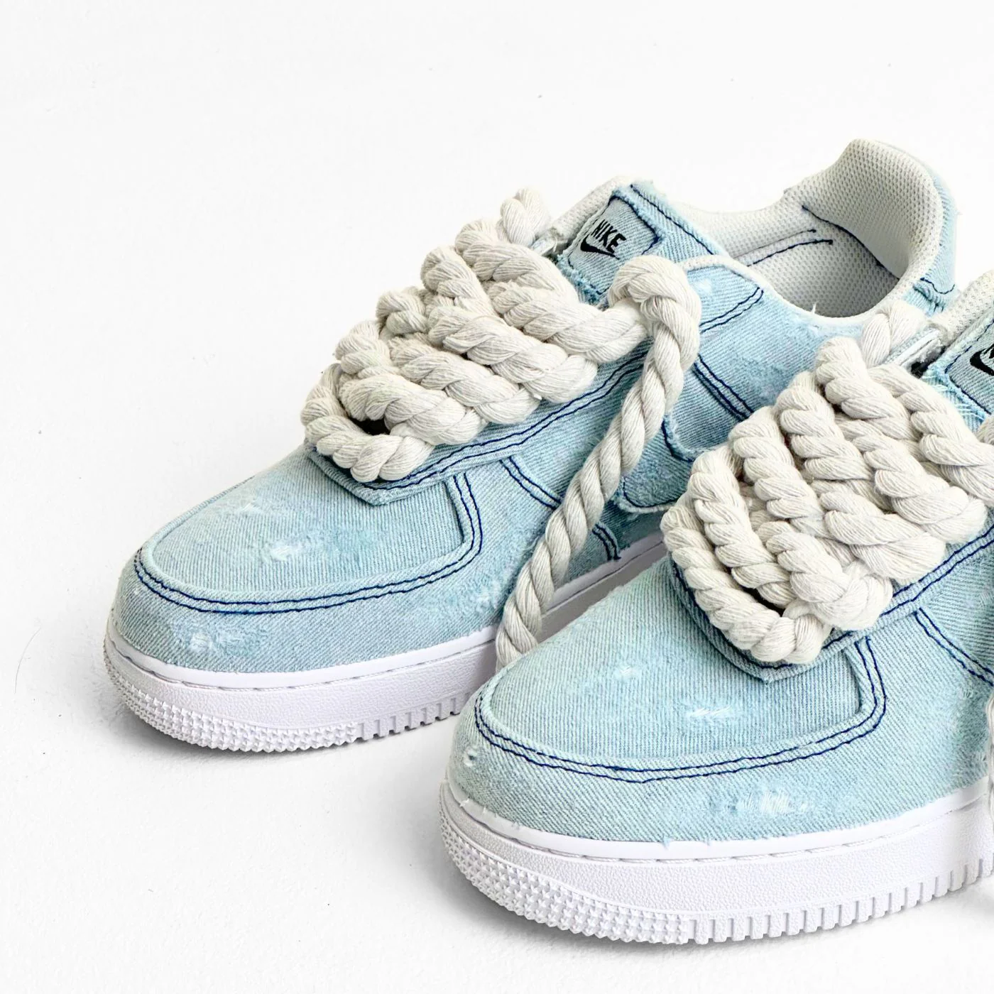 Denim Ropes Air Force 1 - Image 5