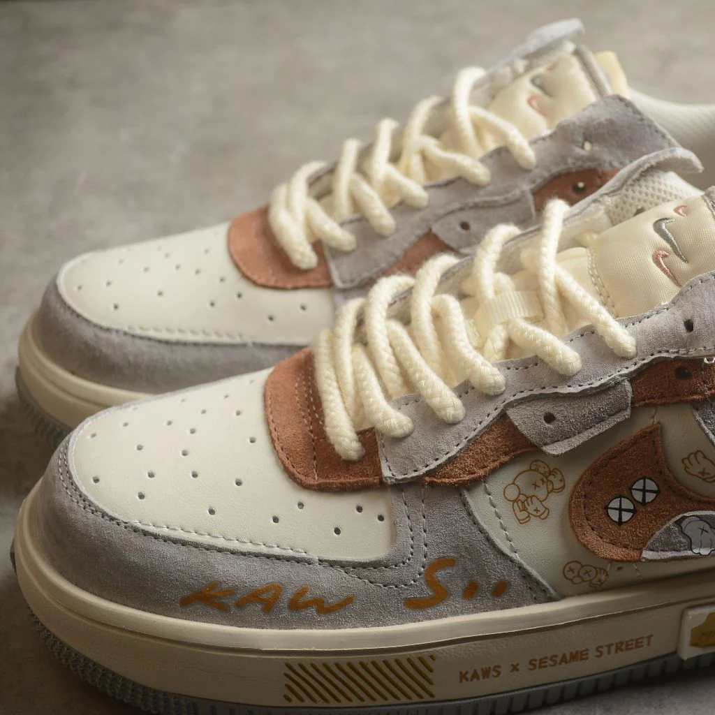 KAWS x Sesame Street Air Force 1 - Image 4