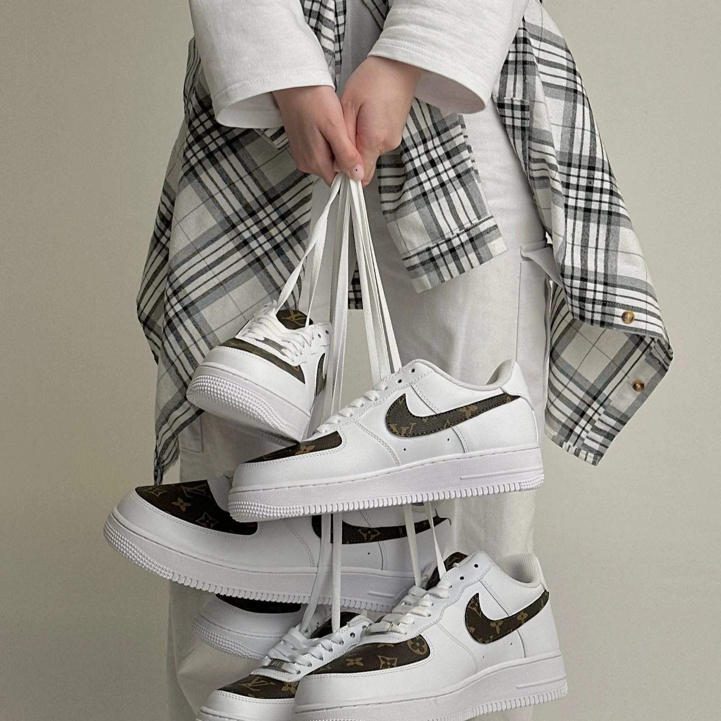 Premium LV Air Force 1 - Image 8