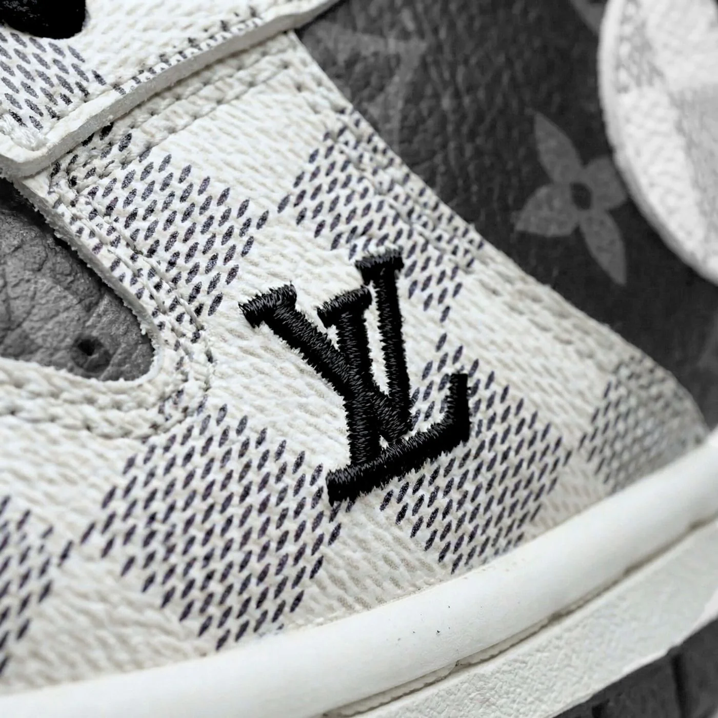 Royal Black LV Dunks Low - Image 5