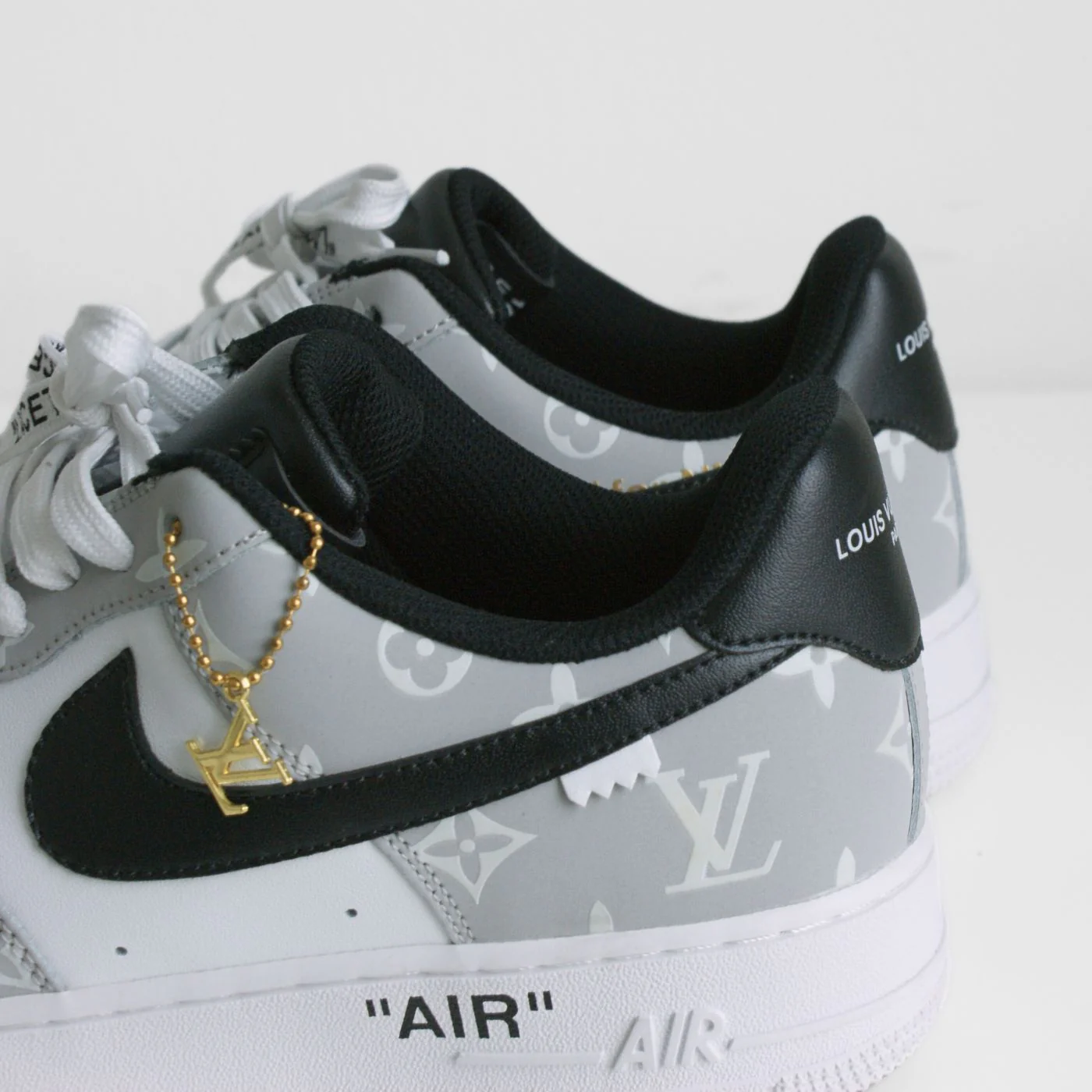 Royal Gray LV Air Force 1 - Image 4