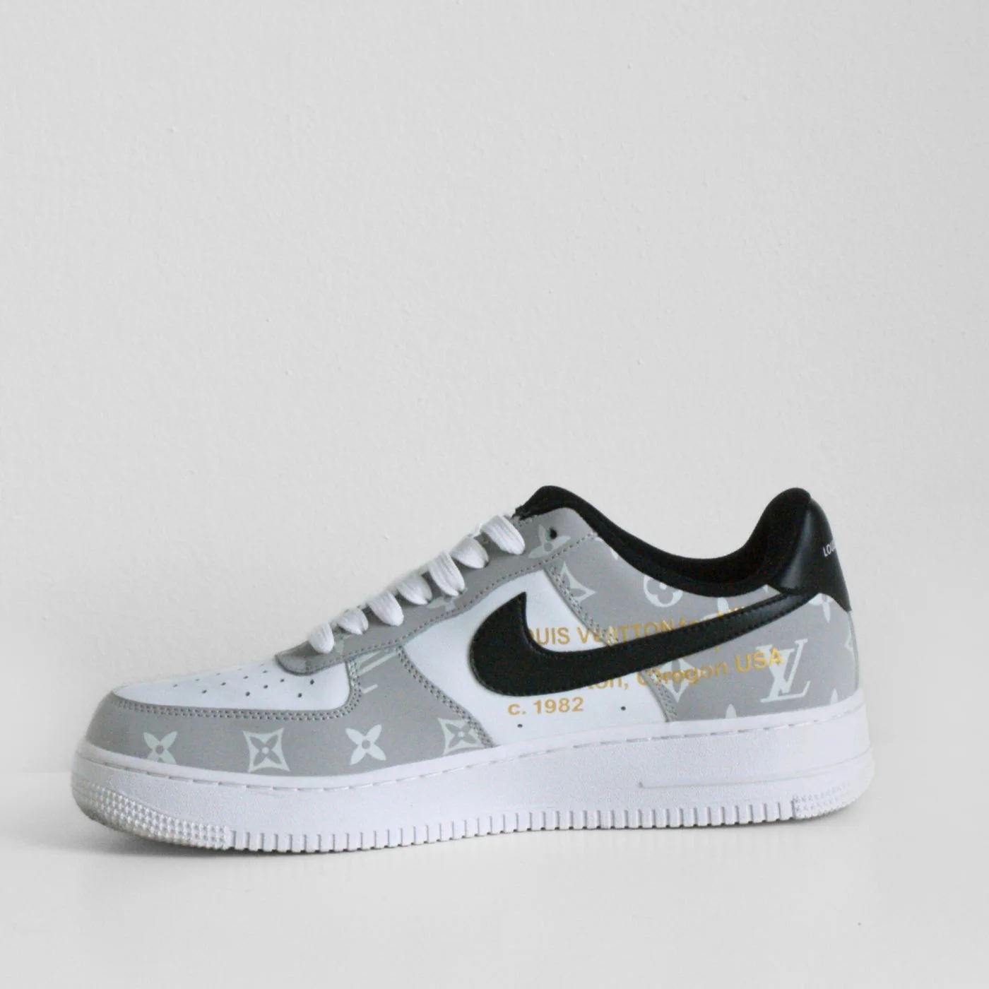 Royal Gray LV Air Force 1 - Image 7