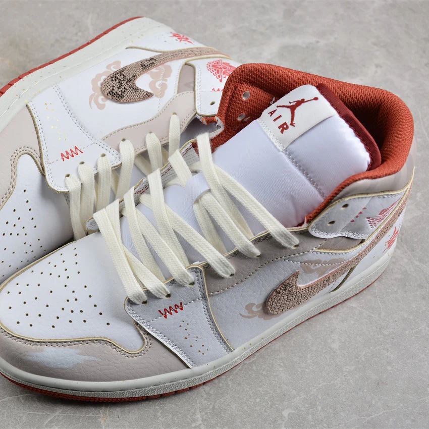 Year of the Snake Air Jordan 1 Mid - Image 5
